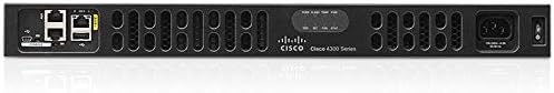 CISCO 4331 Router 3 Ports - 6 Slots - Desktop Rack-mountable Wall Mountable / ISR4331/K9 /