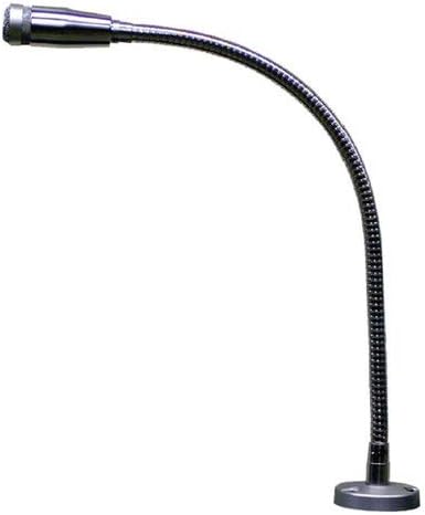 Cardioid Dynamic Microphone with 19 in. Gooseneck 2.7 in. Flange &amp 6 ft. Cable Chrome