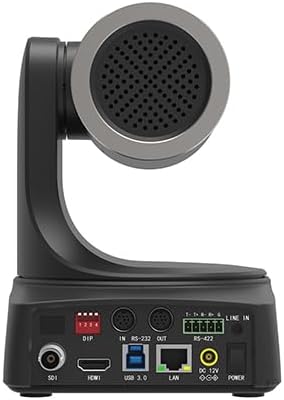 20x PTZ Camera 1080p HD with 20X Optical ZoomVideo Conference CameraLive Streaming for Church WorshipUSB HDMI IP POE PowerCompatible Video Switcher