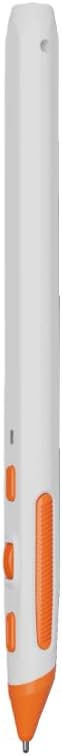 Wireless Optical Pocket Pen Mouse 2.4G Wireless Optical Pen Mouse 800/1200/1600 DPI Adjustable USB Adapter Handwriting Mini Ergonomic for PC Laptop (White)