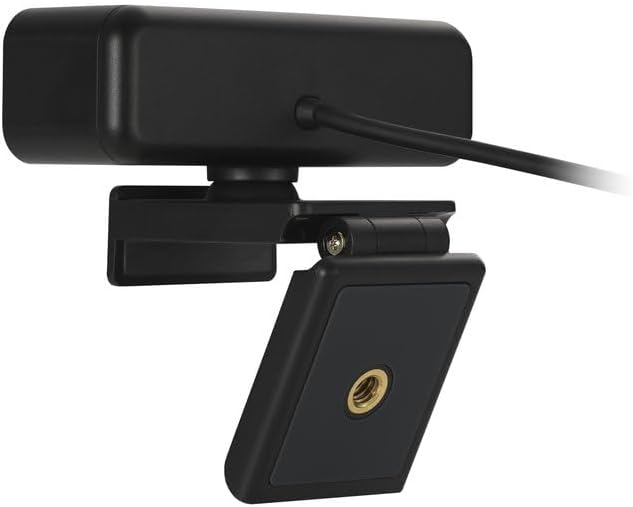Kensington W2000 1080P Auto Focus Webcam Full HD 1080P/30fps Webcam with Microphone for Video Conferencing Software Control Privacy Shutter Compatible with Zoom/Skype/Teams (K81175WW)