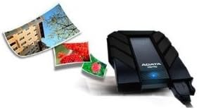ADATA 750GB DashDrive Durable HD710 USB3.0 Portable Hard Drive (Black)