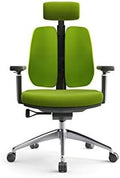 Office Chair Gaming Chair Computer Chair Creative Computer Chair Ergonomic Spine Chair Simple Waist Double Back Chair Mesh Office Chair (Color : Vert)