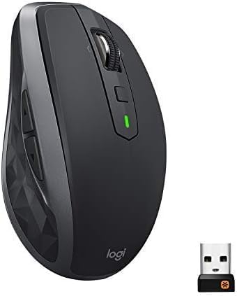 LOGITECH - MX Anywhere 2S Wireless Laser Mouse - Black (Renewed)