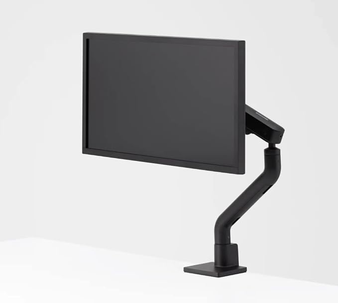Fully Jax Monitor Arm - fits up to 35 Computer Display (Single Black)