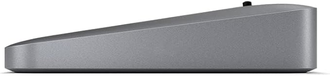 Brydge Stone II USB Hub Docking Station | Compatible with MacOS &amp Windows | Single 4K Display. HDMI Output. USB-C Speeds. 7 Ports | (Space Grey) BRYSTONE2