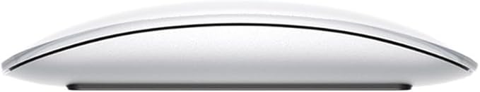 Wireless Multi-Touch Surface Magic Mouse Alternative USB C Rechargeable Bluetooth Mouse Compatible with MacOS/Windows/Linux/Android Laptop Desktop PC Smartphone Tablet (White)