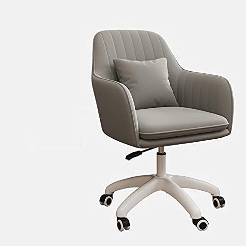 REMYS Office Chair Computer Desk Chair Modern Simplicity Gaming Chair Fashion Casual Desk Chair Bedroom Backrest Computer Armchair (Color : H)