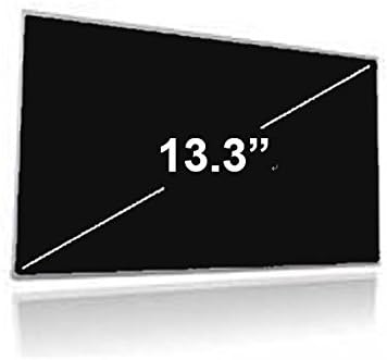 New LCD Replacement Screen 13.3 Inch N133HCE-GA1 FHD 1920x1080 (with Brackets) Matte 30 Pin Compatible with N133HCE-EN1 for Laptop/Display/Screen/LCD Application