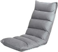 BTZHY Floor Chair Floor Chair Lounge Floor Chair with backrest 5 Gears Adjustable Leisure Meditation Chair Removable and Washable Ergonomic Leisure Chair (Color : Gray)