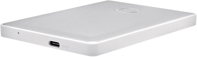 G-Technology 2TB G-DRIVE Mobile USB-C (USB 3.1) Portable External Hard Drive Silver - 0G10339
