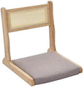 BTZHY Floor Chair Floor Chair Folding Rattan Chairs with backrest Bay Window Chairs Chairs Without Legs Portable Chair Made of Solid Wood Floors