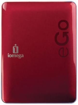Iomega eGo Portable Hard Drive USB 2.0 320GB Red 34658