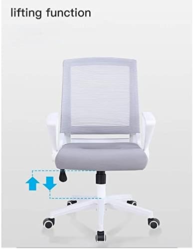 Chair Gaming Chair Ergonomic Mesh Chair Office Chair Computer Chair Lift Swivel Chair Office Chair Backrest Game Chair (Color : Gray)