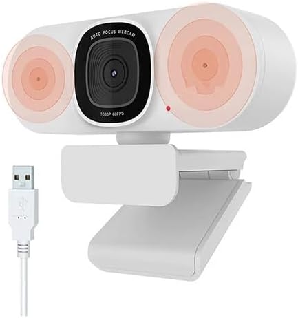 2K Full Webcam with AI Noise Suppression Microphone Camera Plug-and-Play for Computer Laptop