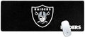 Skinit Large Gaming Mouse Pad - Officially Licensed Las Vegas Raiders Distressed Design with Stitched Edges Waterproof Non-Slip Rubber Base Desk Mat for Keyboard &amp Mouse 31.5 x 11.8 inches