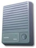 VALCOM V-1074 Talkback Doorplate Surface Speaker- Gray (VC-V-1074) by Valcom