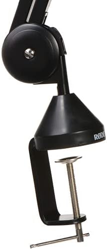 StreamEye Rode PodMic Dynamic Podcasting Microphones (Pair) with Rode PSA1 Microphone Boom Arms Rode NTH-100 Professional Closed-Back Over Ear Headphones XLR Cables Polishing Cloth