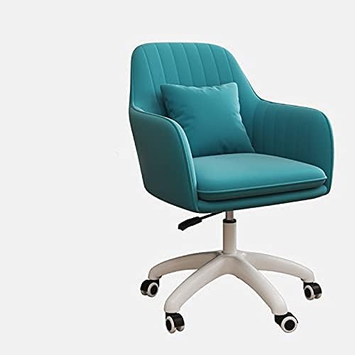 REMYS Office Chair Computer Desk Chair Modern Simplicity Gaming Chair Fashion Casual Desk Chair Bedroom Backrest Computer Armchair (Color : A)