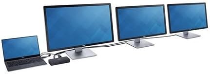 Dell USB 3.0 Ultra HD/4K Triple Display Docking Station (D3100) (Renewed)