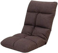 ELEFOCUS Folding Single Sleep Independent Liner Lazy Leisure Sofa Removable and Washable Computer Bed Chair(Braun)