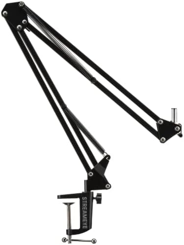 Rode PodMic Dynamic Podcast Microphone (Pair) with StreamEye BOOMARM Mic Arms Over-Ear Podcast Headphones XLR Cables and StreamEye Polishing Cloth