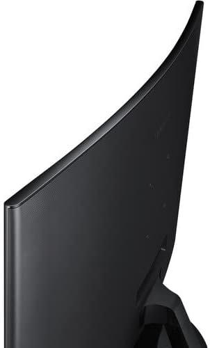 SAMSUNG 24 Inch Curved Computer Monitor LC24F390FHNXZA LED Screen 60Hz Full HD 1080P Gaming Slim Design for Home and Office use Black Mouse Pad Included