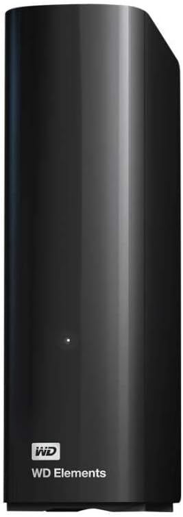 Wd Elements Black 4tb EU-Plug USB 3.0/2.0 3.5in
