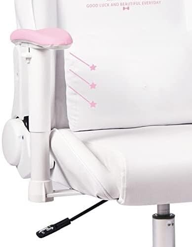 Gaming Chair Racing Style High-Back Ergonomic PU Leather Office Chair with Lumbar Support Adjustable Arms &amp Headrest