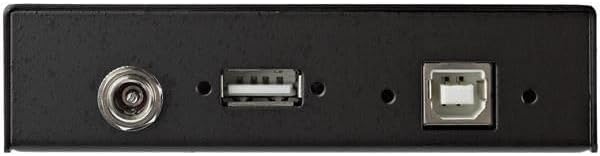 StarTech.com 8 Port Serial Hub USB to RS232/RS485/RS422 Adapter - Industrial USB 2.0 to DB9 Serial Converter Hub - IP30 Rated - Din Rail Mountable Metal Serial Hub - 15kV ESD Protection TAA