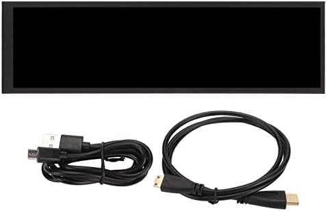 Yunseity 8.8 Inch Monitor 480x1920 LCD 170 Viewing Angle Plug and Play