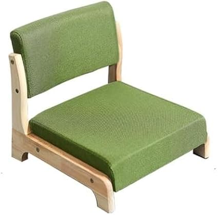 ELEFOCUS Portable Floor Chair Tatami Chair with Backrest Home Bay Window Lazy Backrest Chair Meditation Floor Seating(A2)