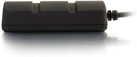 C2G USB Extender Dongle USB 1.1 over Cat5 SuperBooster Extender Black Cables to Go 29341
