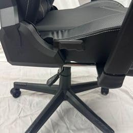 Black Gaming Chair with Leg Rest All Adjustable Heavy Duty Office Chair
