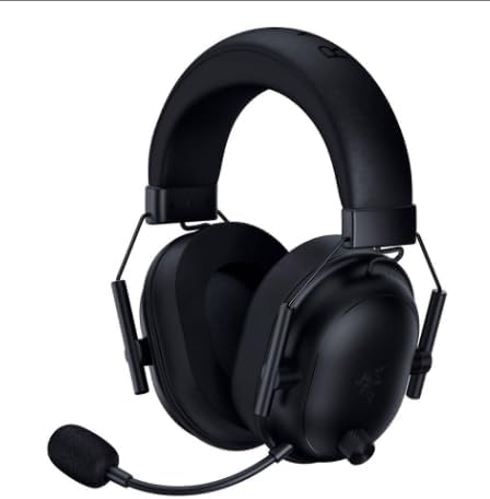 Razer BlackShark V2 Pro Wireless Xbox Gaming Headset: 50mm Drivers - Wideband Mic - Comfortable Noise Isolating Earcups - for Xbox PS5 Console PC Mac - Bluetooth USB-C - 70 Hr Battery - Black