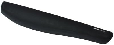 Fellowes FEL9252101 - PlushTouch Wrist Rest with FoamFusion Technology - Black