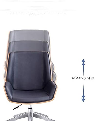 Office Chair Gaming Chair Computer Chair Adjustable Desk Executive Swivel Chair Home Office Furniutre Modern Computer Task Chair Bendwood Leather Armchair (Color : A)