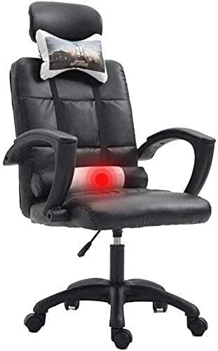 Office Chair Swivel Desk Chair Gaming Chair Computer Chairs Swivel Chair Video Game Chair High Back Adjustable Gaming Chair Ergonomics Lifting Rotation Computer Chair With Headrest And Lumbar Massage