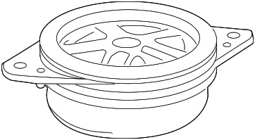 Genuine Lexus 86160-33800 Speaker