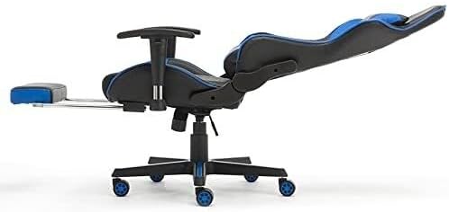 Ergonomic Gaming Chair High-Back Reclining Computer Chair with Footrest Adjustable Lumbar &amp Armrests 350lbs Support