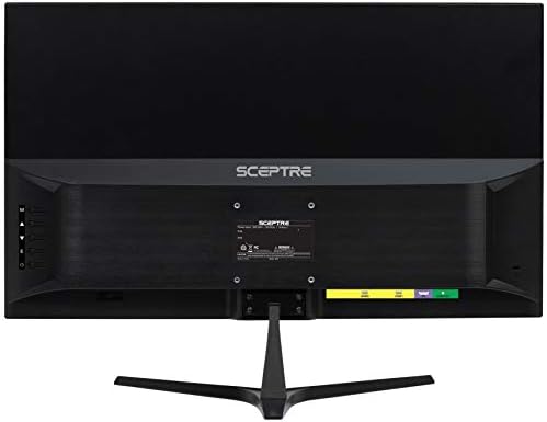 Sceptre E255B-1658A 25 FHD 1080p 165Hz 144Hz 1ms AMD FreeSync gaming LED Monitor 2x HDMI 2.0 1x DisplayPort RTS FPS Build-in Speakers Machine Black Metallic Black