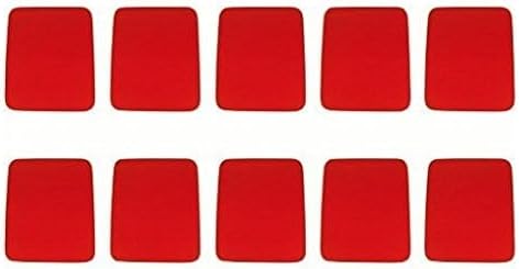 Belkin 10-Pack Red Standard Mouse Pad (F8E081-RED-10)