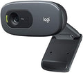 720P Webcam C270 Web Camera with Built-in HD Microphone 1280 x 720p USB Web Cam Widescreen Video Calling and Recording