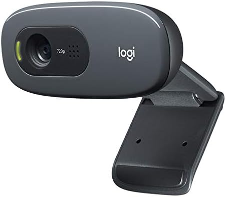 720P Webcam C270 Web Camera with Built-in HD Microphone 1280 x 720p USB Web Cam Widescreen Video Calling and Recording