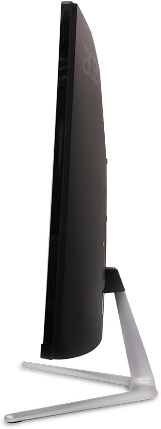 acer Nitro 27 WQHD 2560 x 1440 1500R Curved PC Gaming Monitor | AMD FreeSync Premium | 180Hz Refresh | 1ms VRB | VESA Mountable | HDR10 | 1 x Display Port 1.2 &amp 2 x HDMI 2.0 | EDA270U Pbmiipx