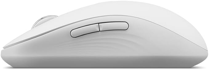 Lenovo Yoga Bluetooth Silent Mouse 3 Level DPI Adjustment 36 Month Battery Life Bluetooth 5.3 3 Device Paring Whisper Quiet Programmable Buttons Smooth Finish Seashell