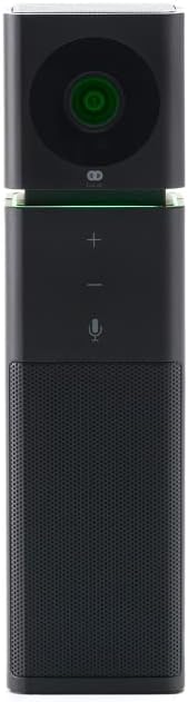 Boom UNO Full HD 1080p Conference Camera with 120 Wide-Angle Lens Full Duplex Speaker &amp Microphone Noise-Canceling Audio USB Plug &amp Play Video Bar for Meetings (Black)