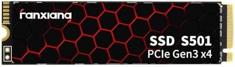 fanxiang S501 128GB NVMe SSD 3D NAND1.3 PCIe Gen3x4 M.2 2280 Internal Solid State Drive (Read Speed up to 1100 MB/s) Compatible with Laptop &amp PC Desktop