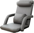 BTZHY Floor Chair Floor Chair with Backrest Foldable Floor Chair Adult Lazy Sofa Meditation Chair Window Chair Multi-Angle Floor Seating Reading Chair Floor Couch Recliner Gaming Floor Chairs(/Beige)