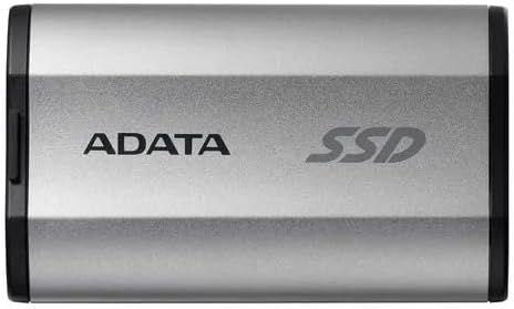 SD810 4 TB Externe SSD (silber USB-C 3.2 Gen 2x2 (20 Gbit/s))
